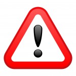 Warning Red Triangular Sign